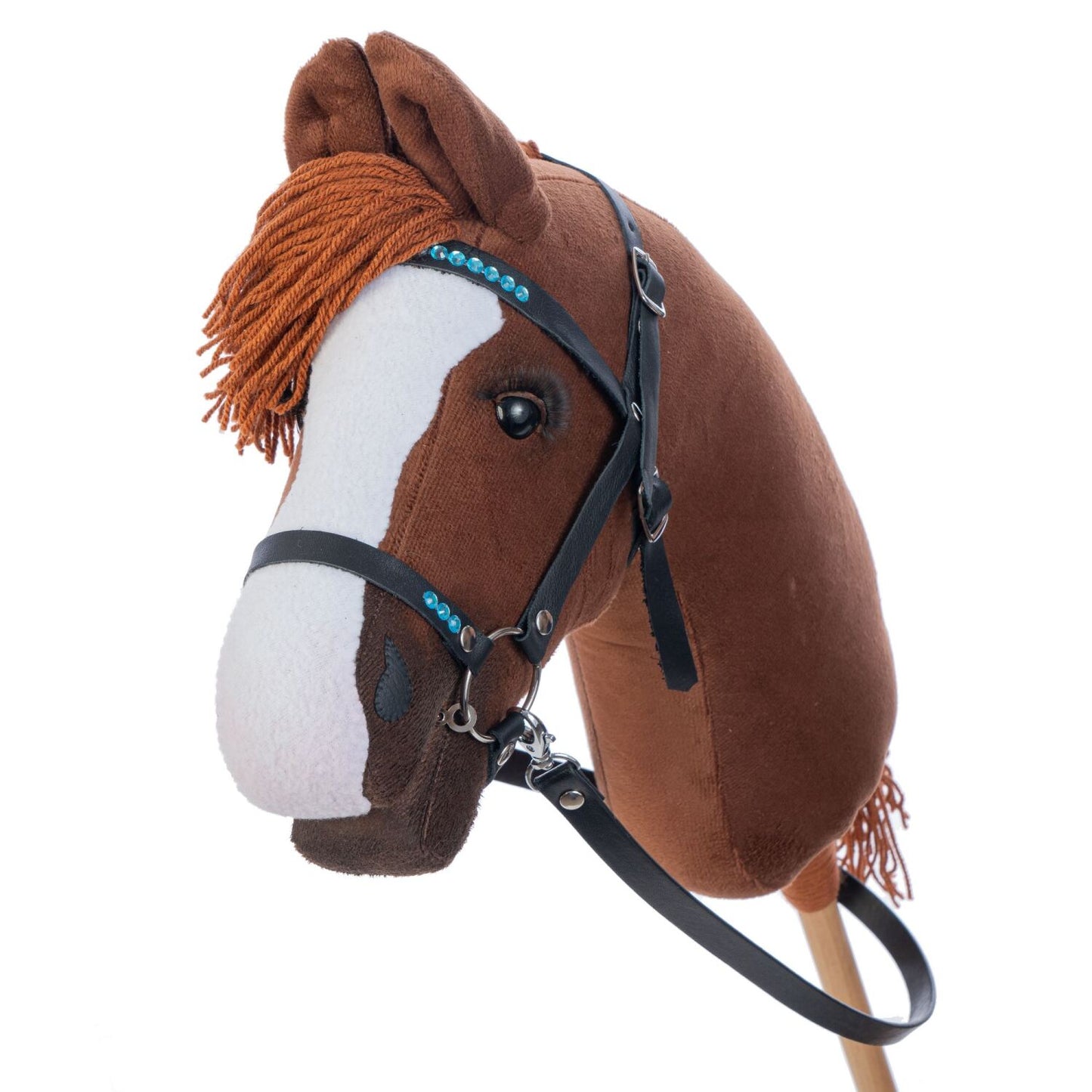 Hobbyhorse with bridle A3 Chestnut JOY