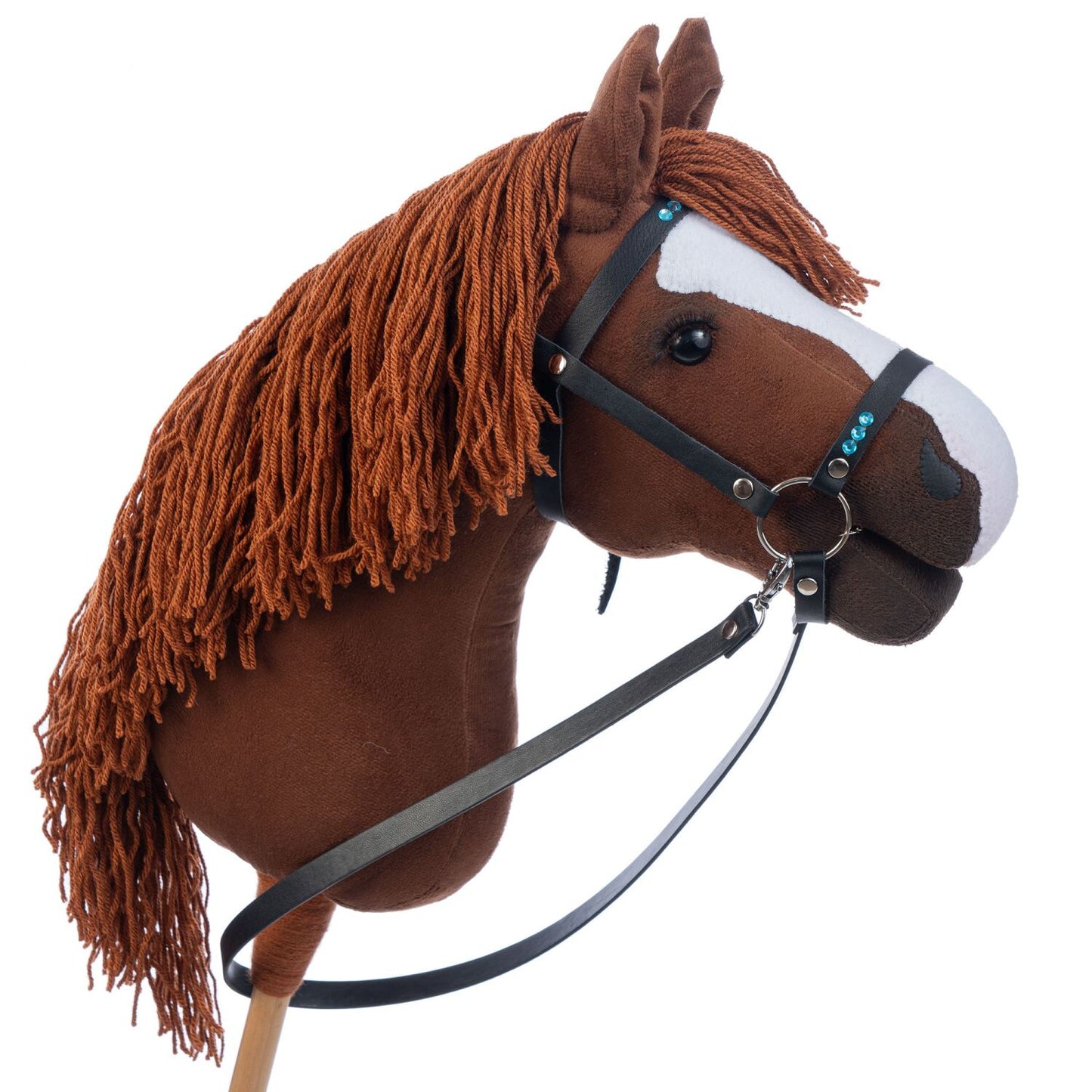 Hobbyhorse with bridle A3 Chestnut JOY