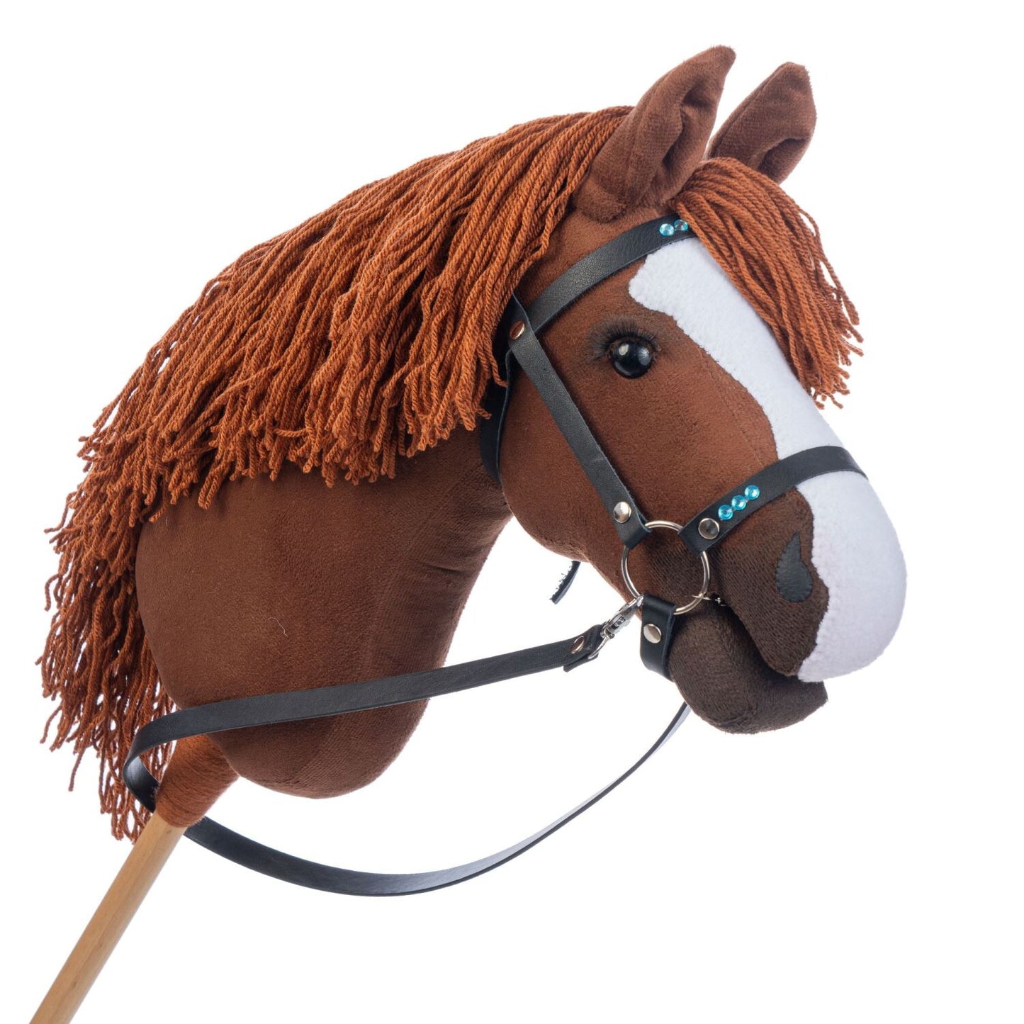 Hobbyhorse with bridle A3 Chestnut JOY