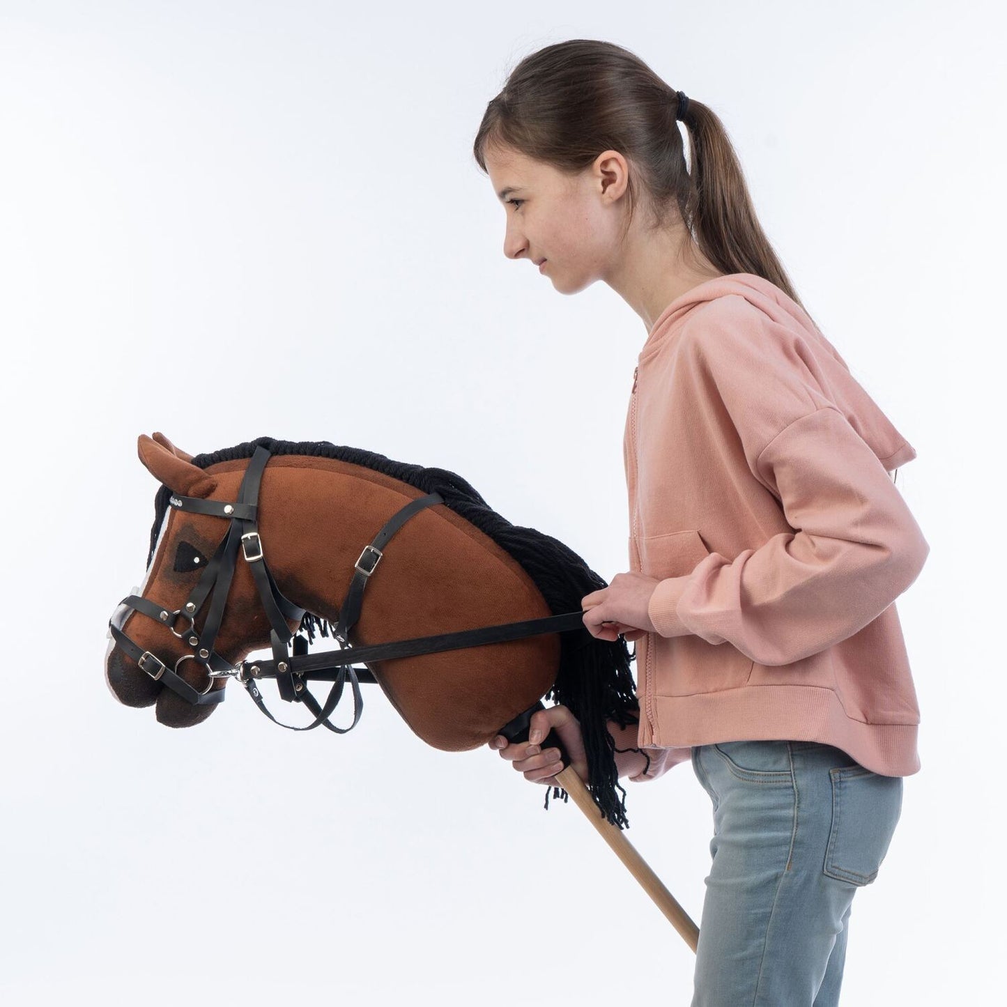 Hobbyhorse with bridle A3 Chestnut ENIGMA v. 3