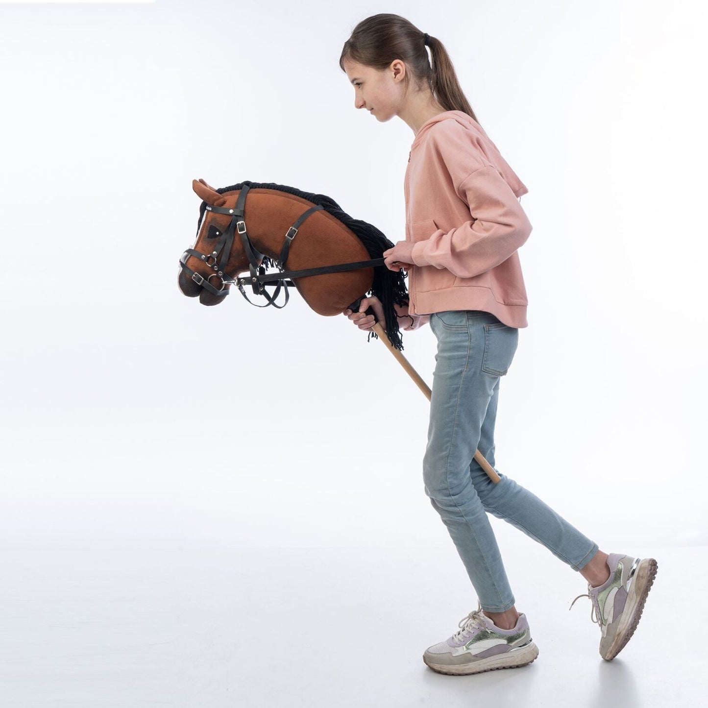 Hobbyhorse with bridle A3 Chestnut ENIGMA v. 3