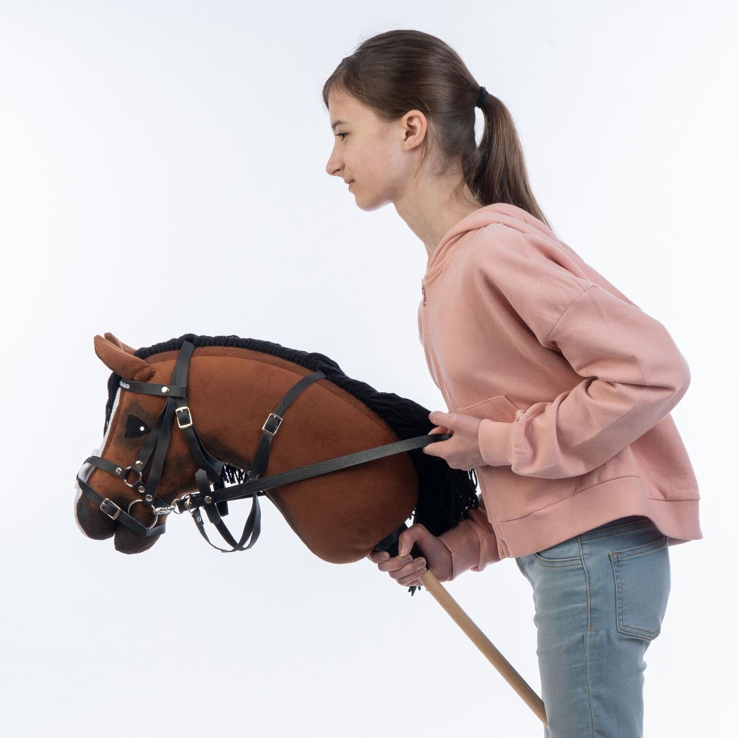 Hobbyhorse with bridle A3 Chestnut ENIGMA v. 3