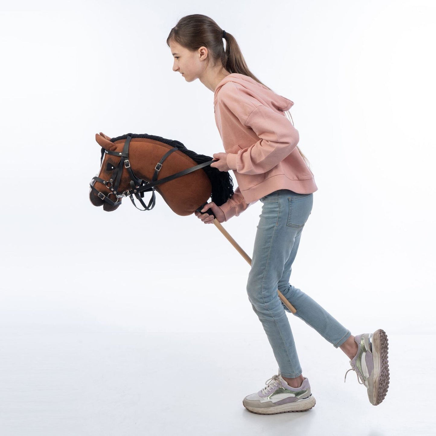Hobbyhorse with bridle A3 Chestnut ENIGMA v. 3