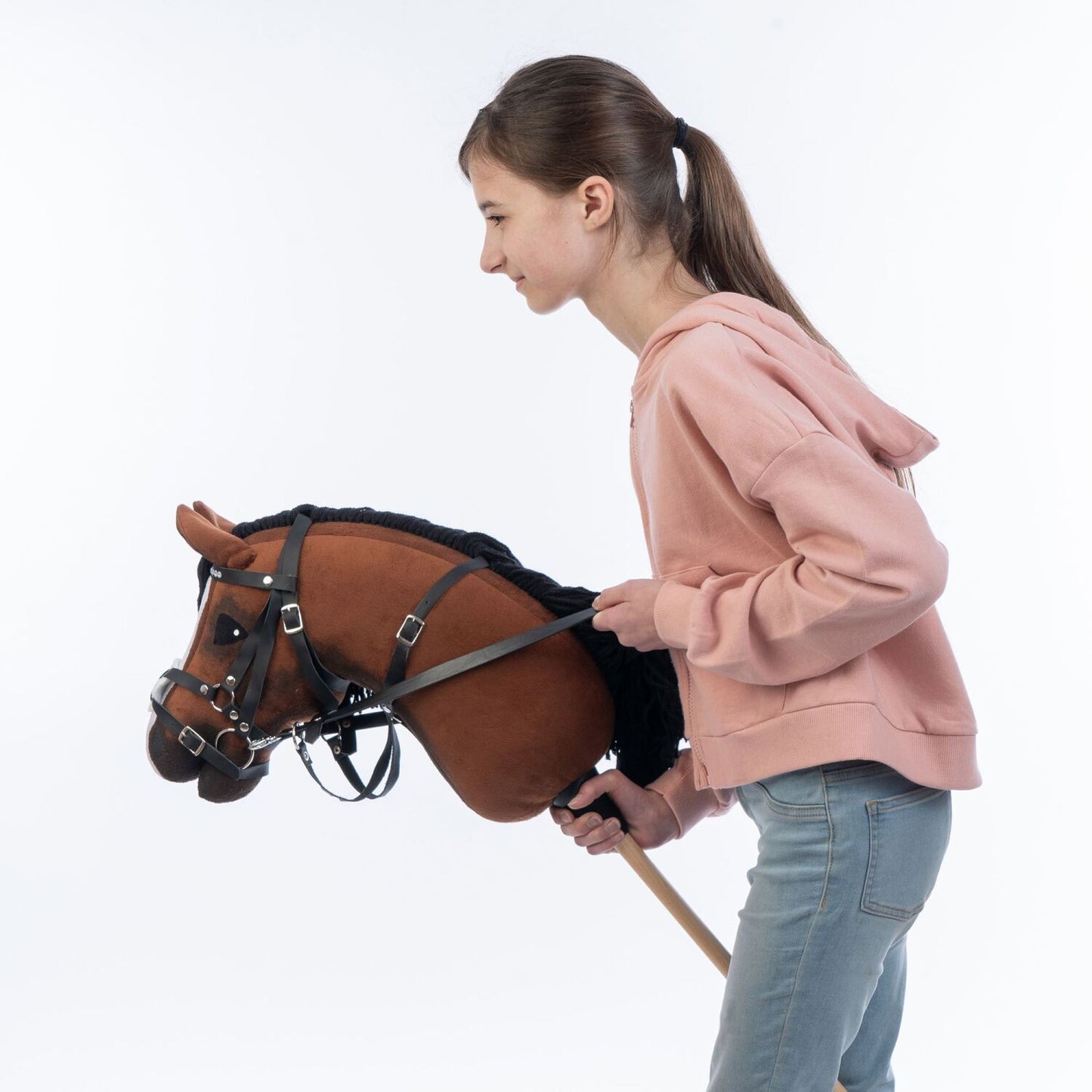 Hobbyhorse with bridle A3 Chestnut ENIGMA v. 3