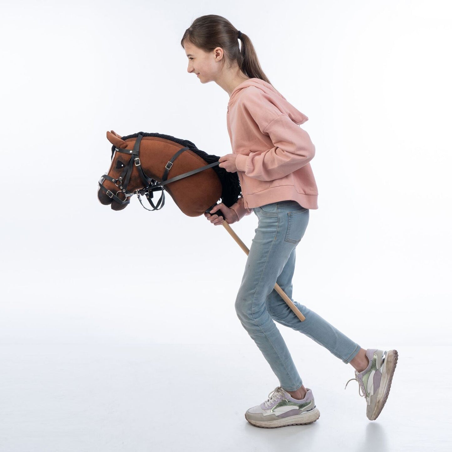 Hobbyhorse with bridle A3 Chestnut ENIGMA v. 3