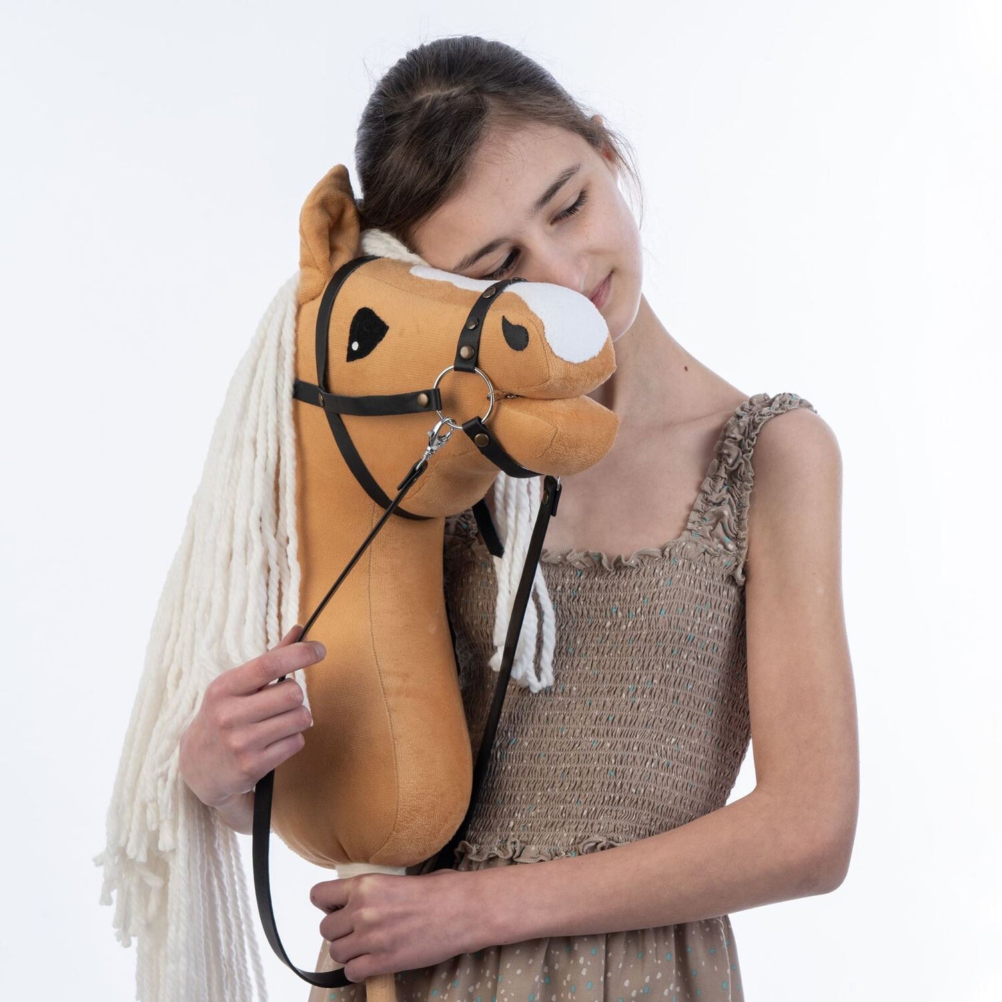 Hobbyhorse with bridle A3 Dun Princess