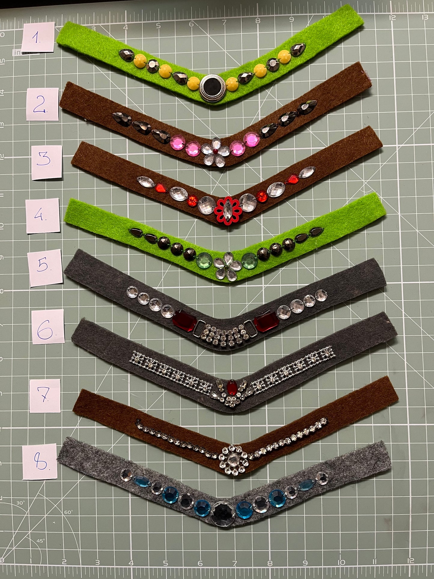 Browband for bridle or halter (additional item)