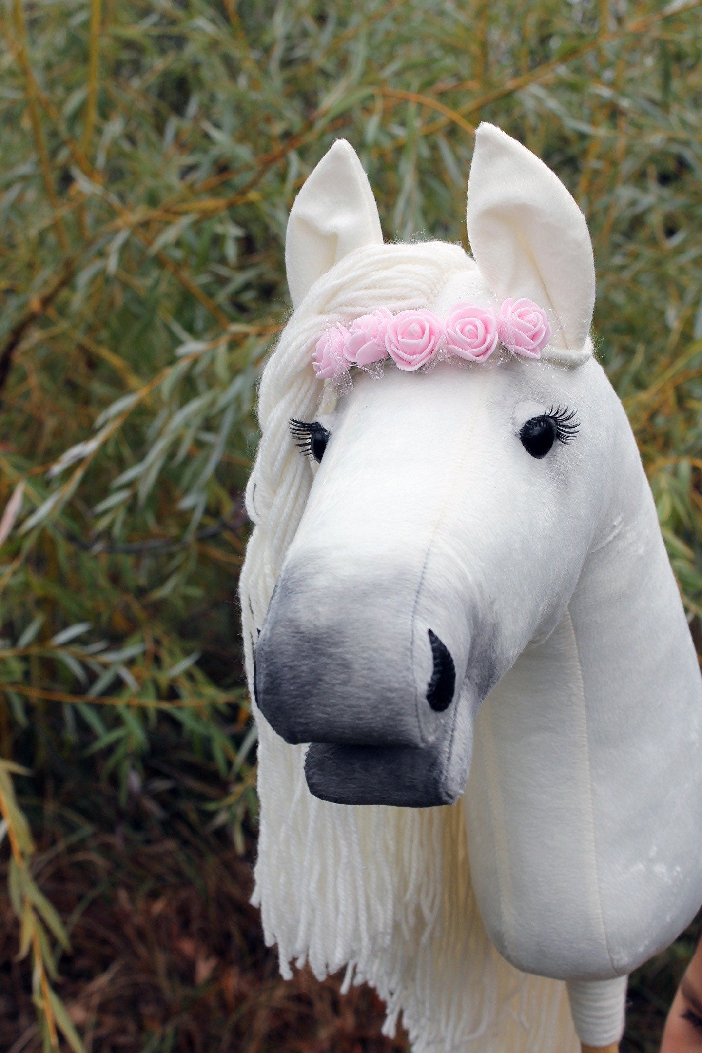 Hobby horse A3 WHITE MUSTANG