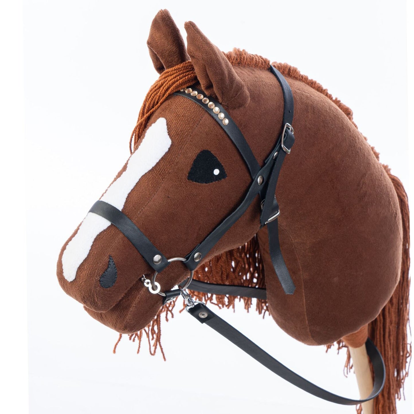 Hobbyhorse with bridle A3 Chestnut FIERY