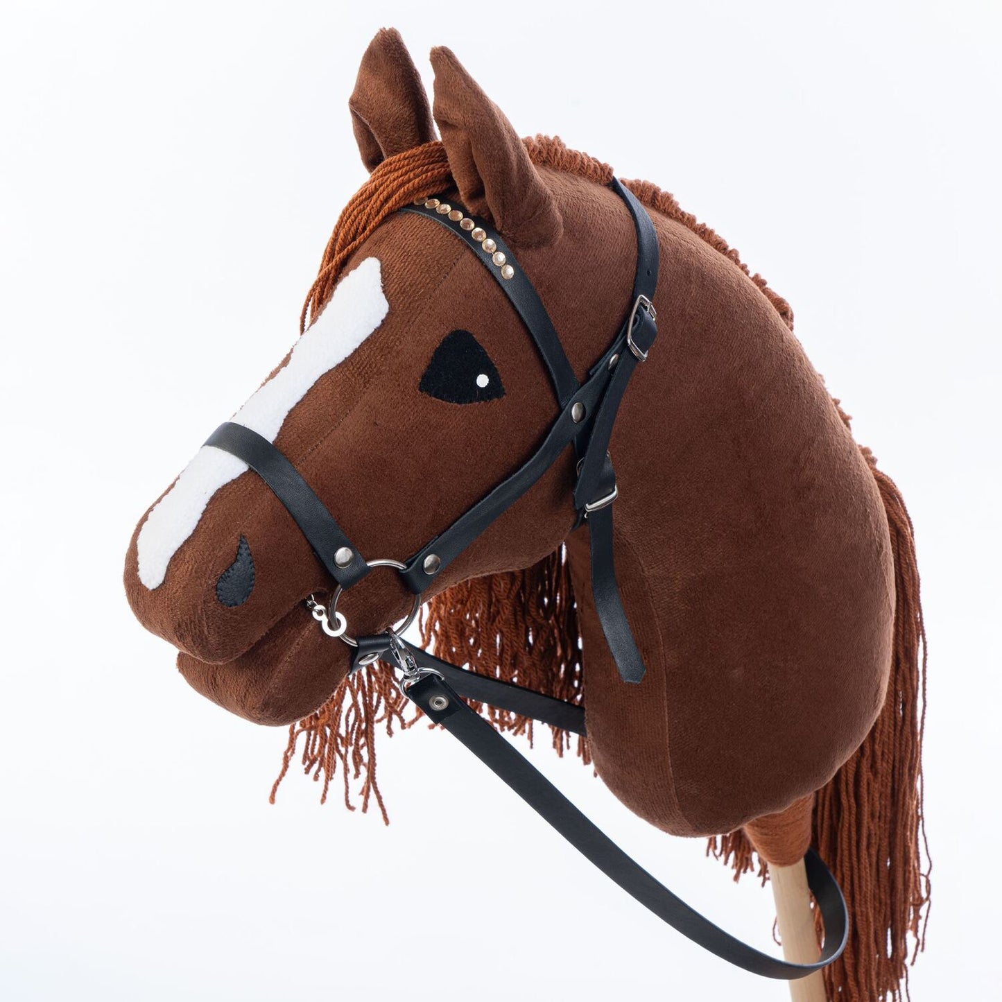 Hobbyhorse with bridle A3 Chestnut FIERY