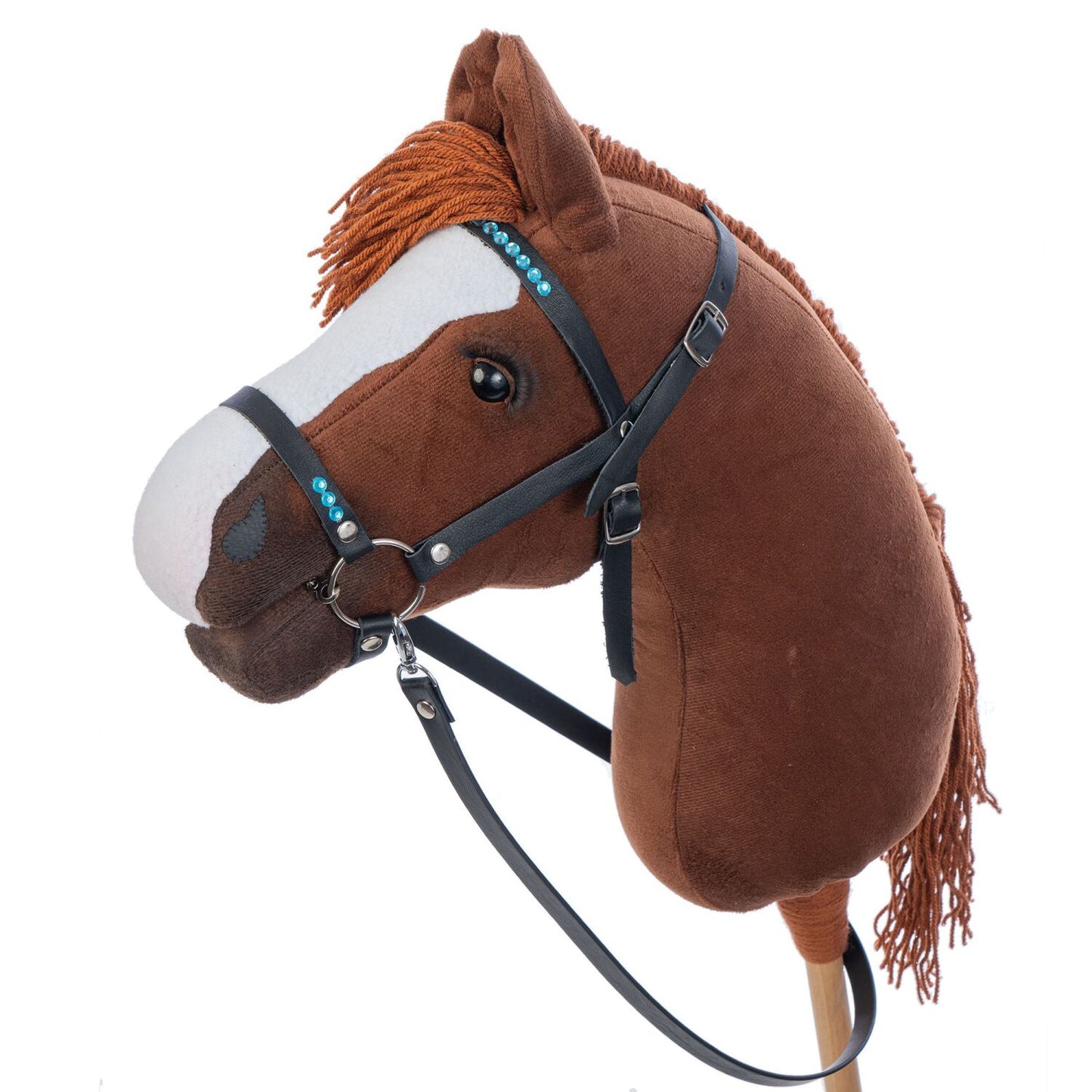 Hobbyhorse with bridle A3 Chestnut JOY