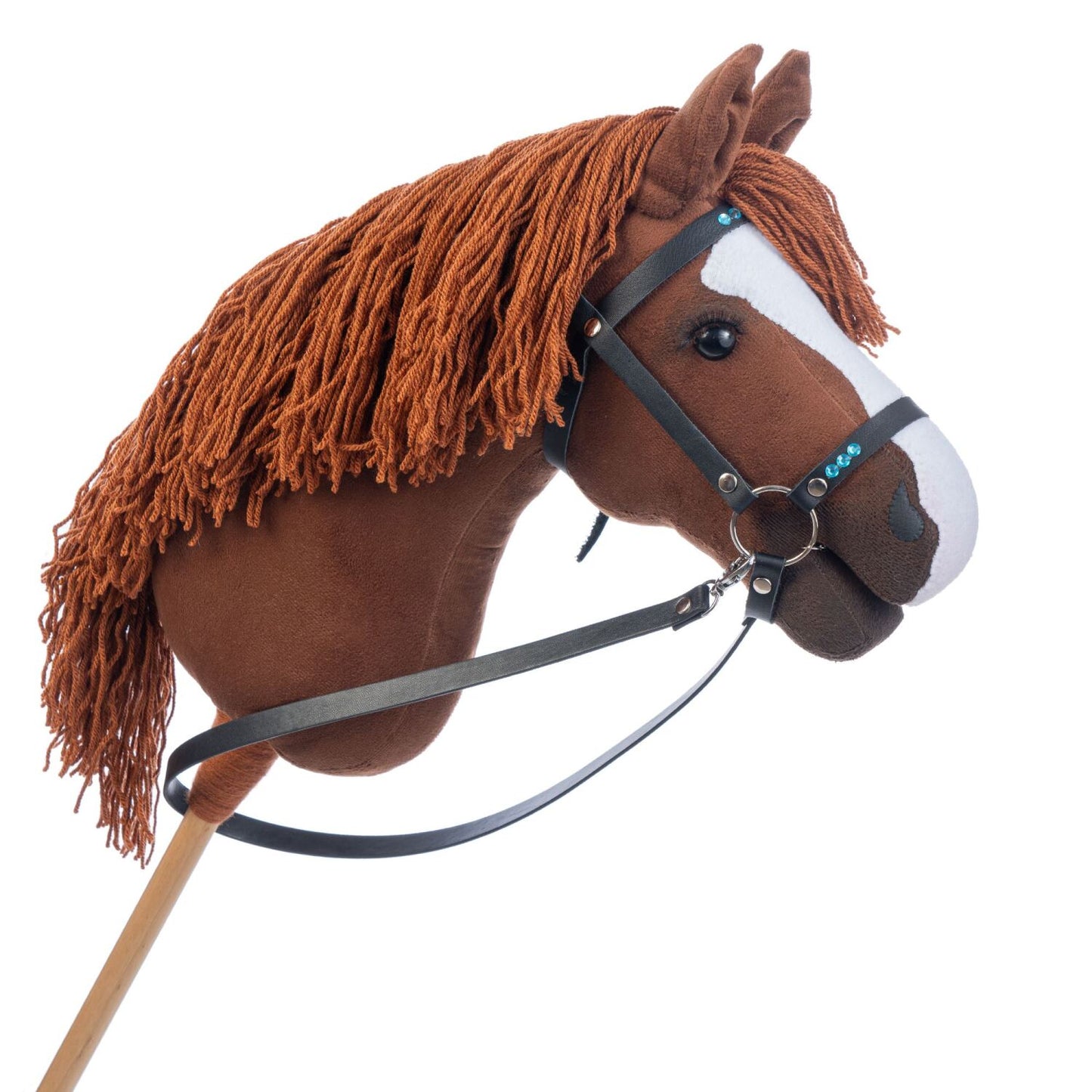 Hobbyhorse with bridle A3 Chestnut JOY