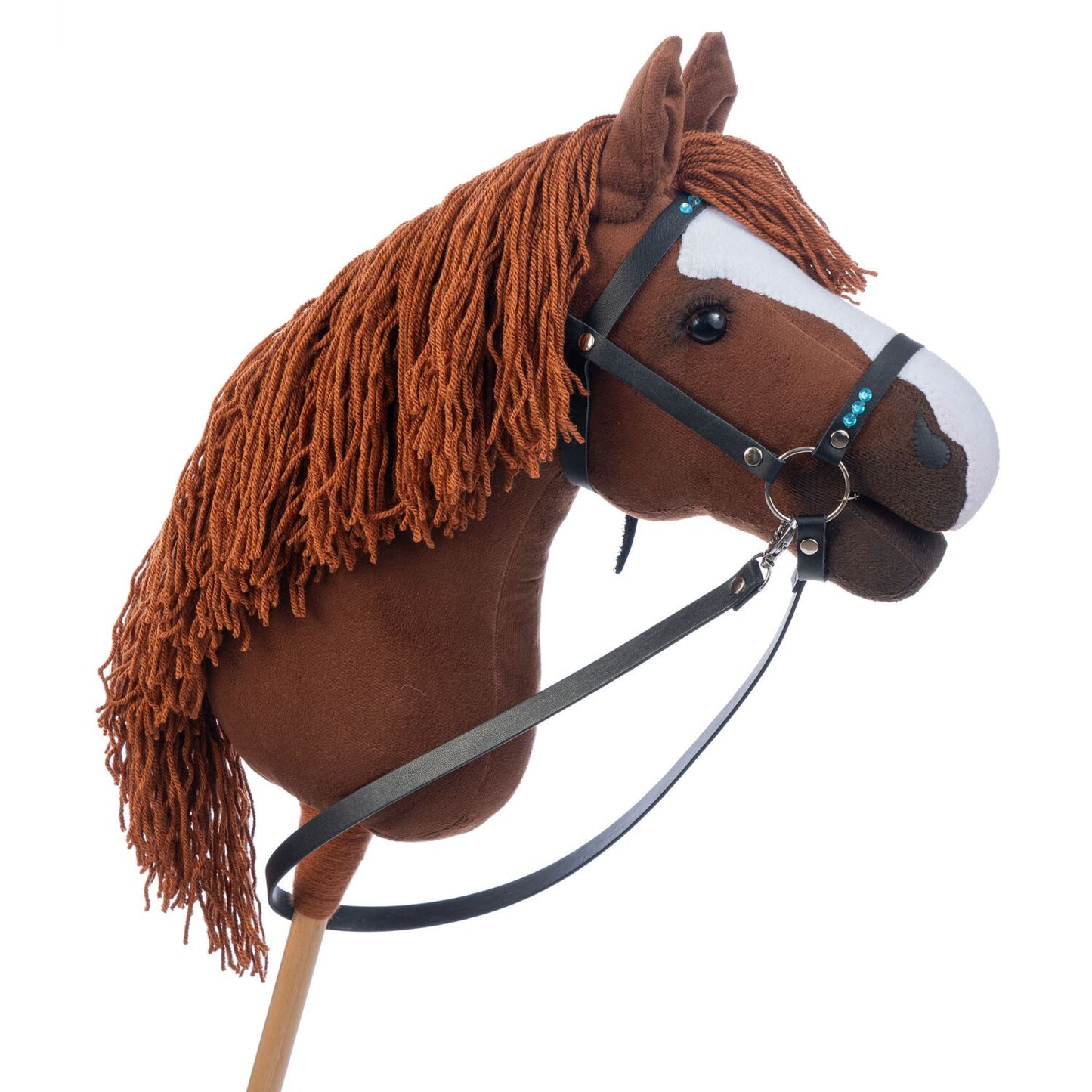 Hobbyhorse with bridle A3 Chestnut JOY