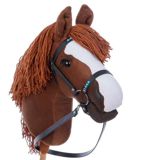 Hobbyhorse with bridle A3 Chestnut JOY