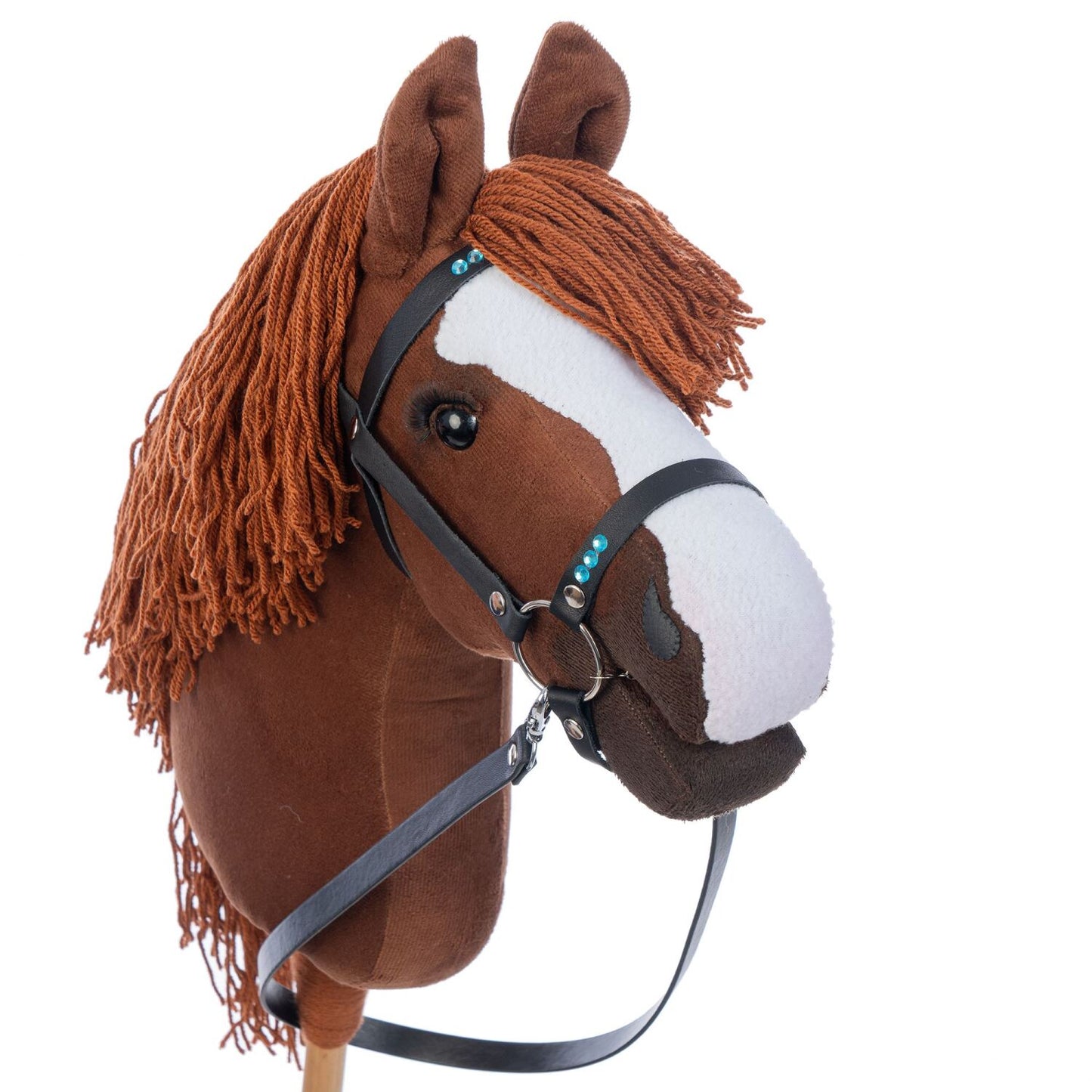Hobbyhorse with bridle A3 Chestnut JOY