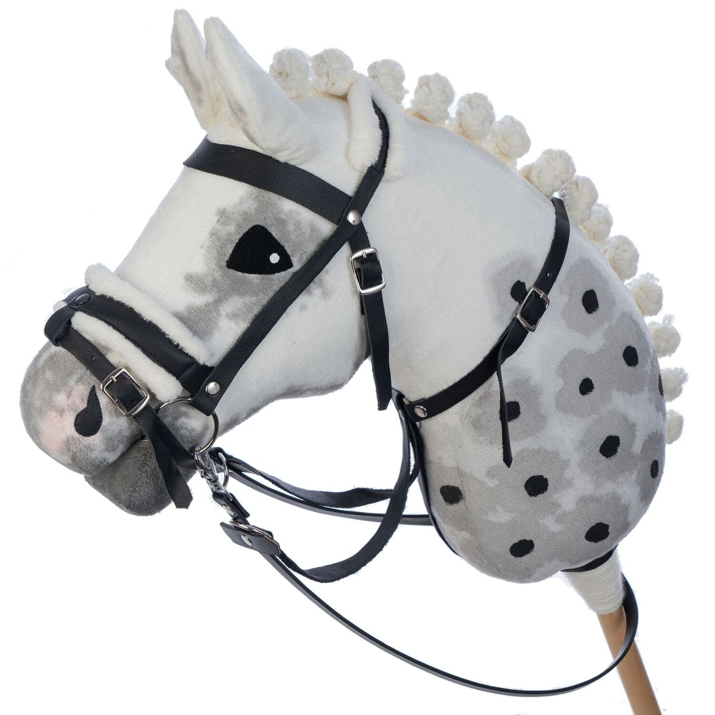 Hobbyhorse with bridle A3 APPALOOZA
