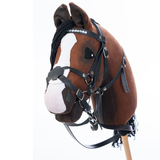 Hobbyhorse with bridle A3 Chestnut ENIGMA v. 3