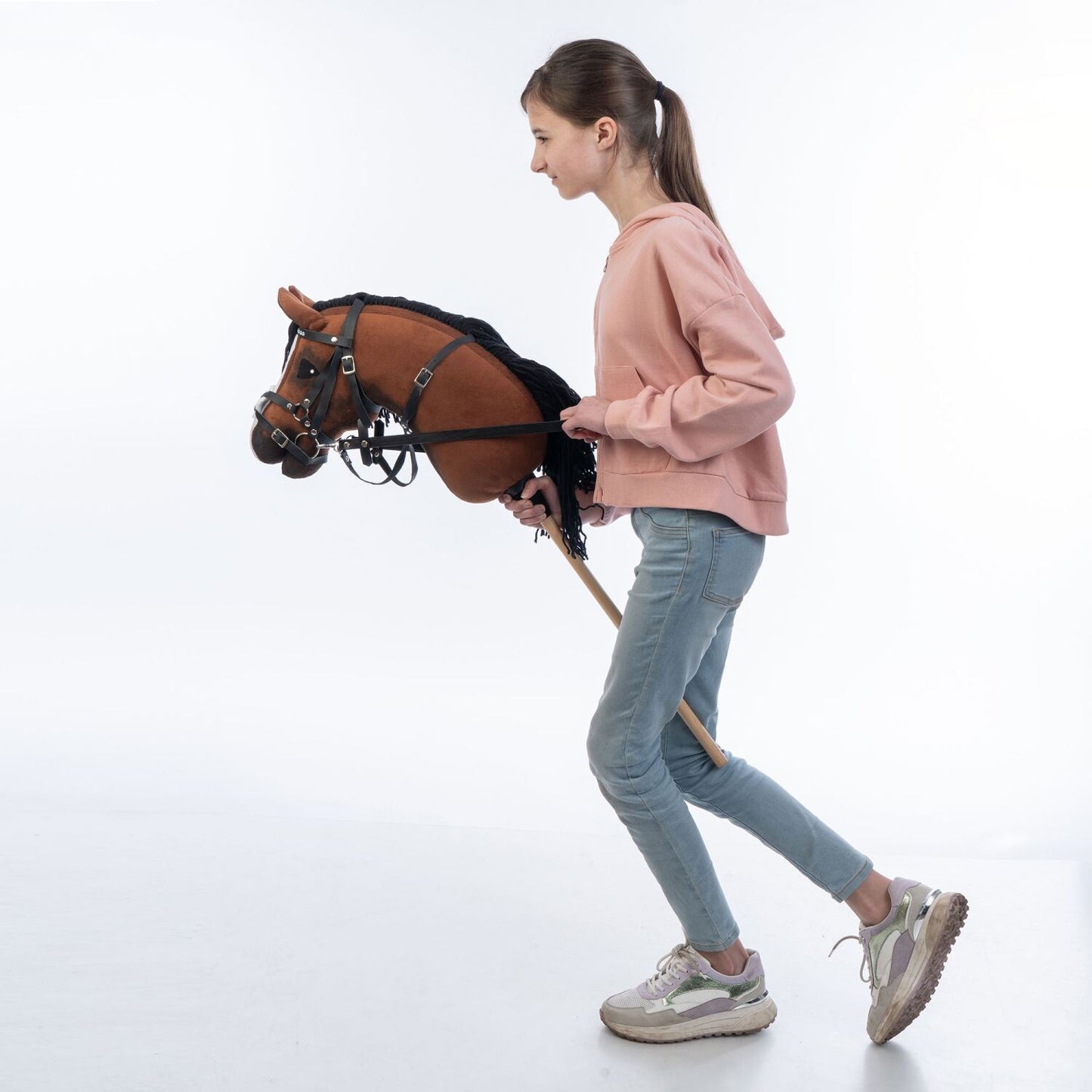 Hobbyhorse with bridle A3 Chestnut ENIGMA v. 3