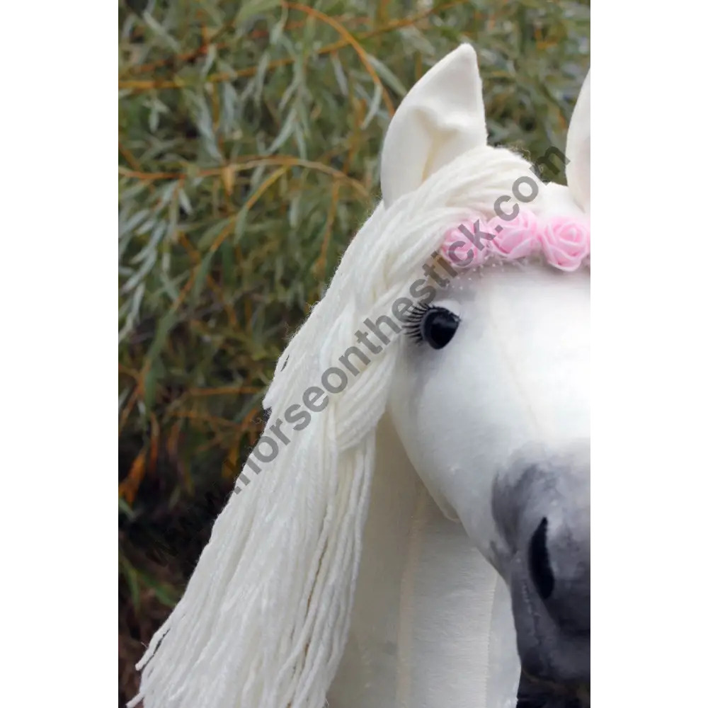 Hobby horse A3 WHITE MUSTANG Hobbyhorses: main group
