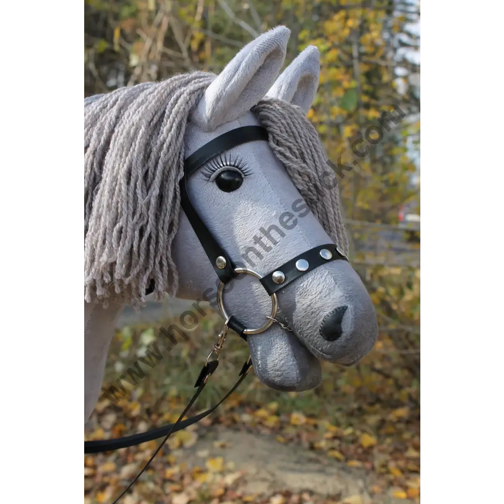 Hobby horse with bridle A3 Blue Roan PRINCESS Hobbyhorses: affordable