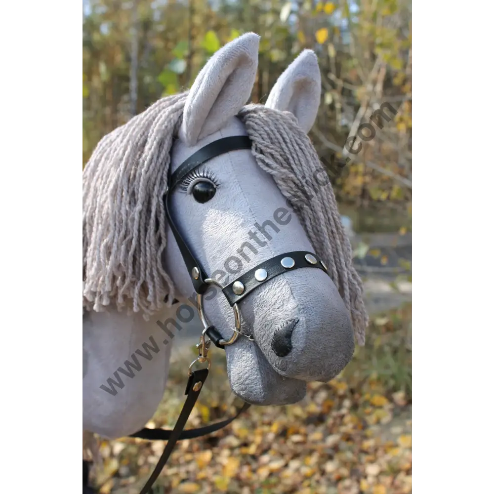 Hobby horse with bridle A3 Blue Roan PRINCESS Hobbyhorses: affordable