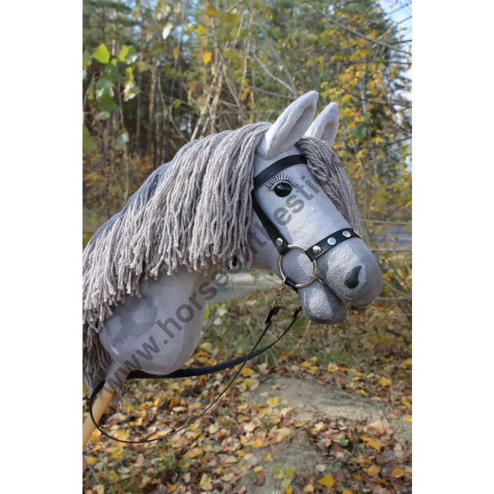 Hobby horse with bridle A3 Blue Roan PRINCESS Hobbyhorses: affordable