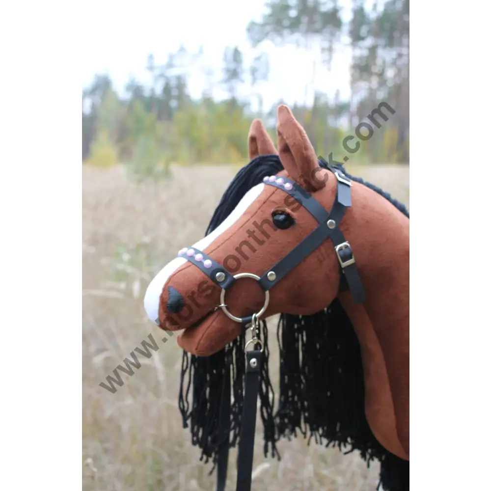 Hobby horse with bridle A3 Chestnut ENIGMA Hobbyhorses: affordable