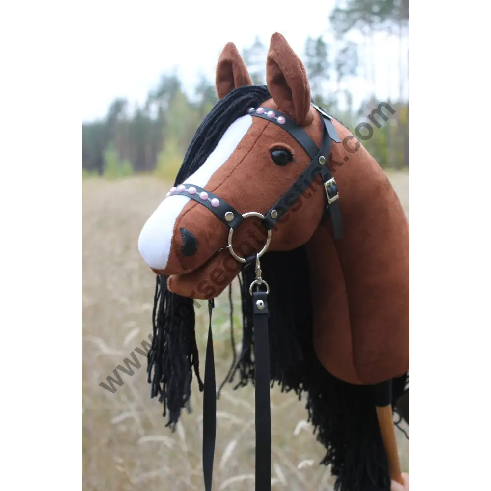 Hobby horse with bridle A3 Chestnut ENIGMA Hobbyhorses: affordable
