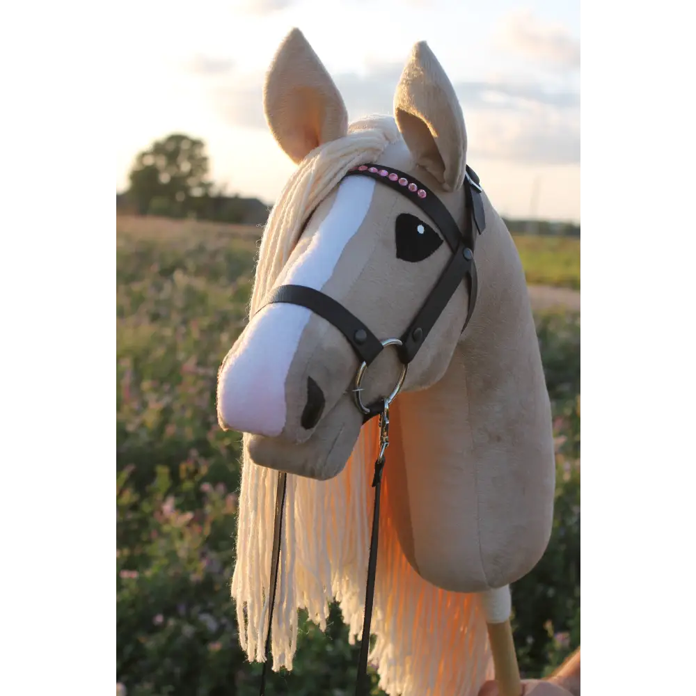 Hobby horse with bridle A3 Palomino MEDIEVAL Hobbyhorses: affordable