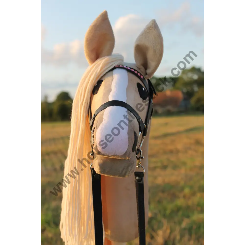 Hobby horse with bridle A3 Palomino MEDIEVAL Hobbyhorses: affordable