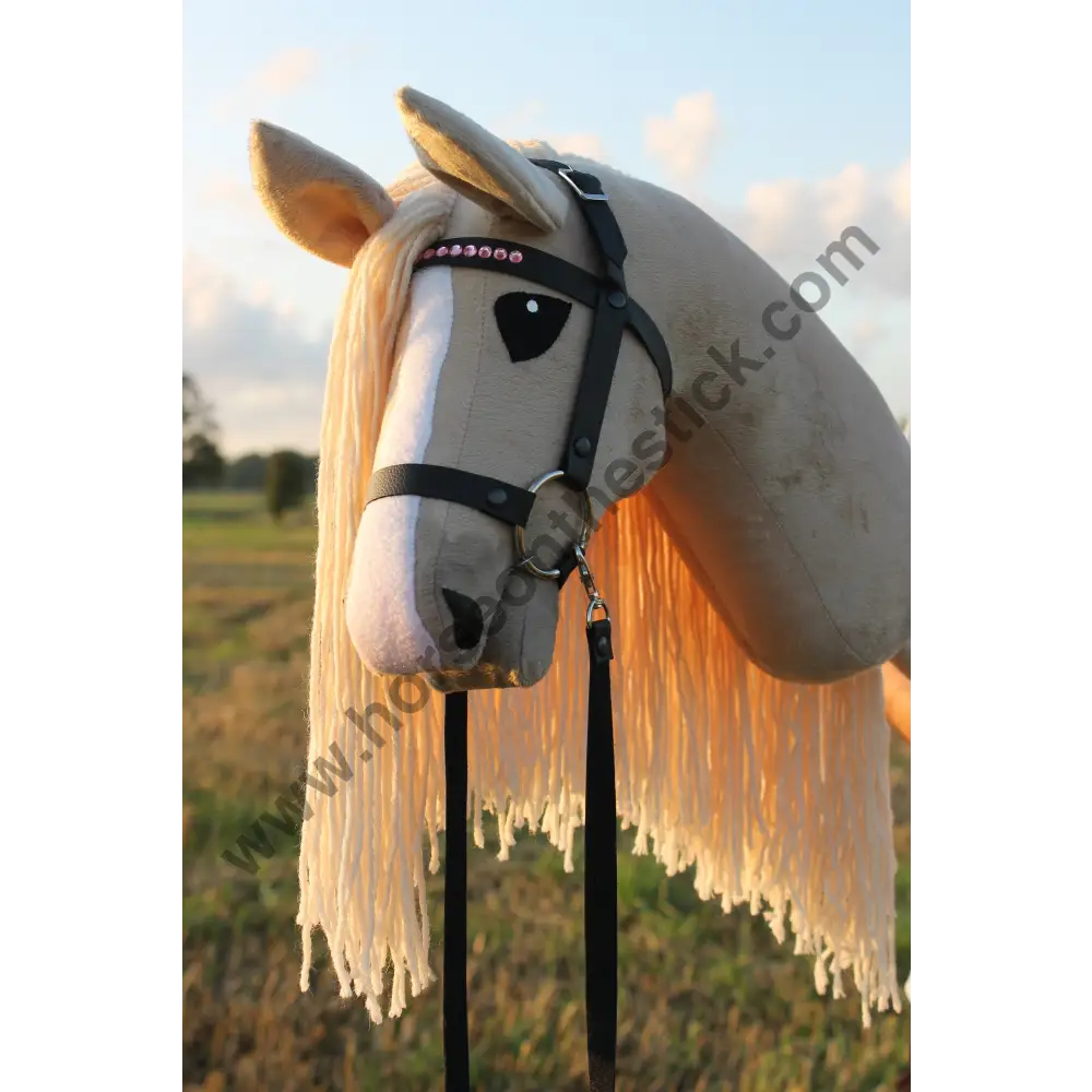 Hobby horse with bridle A3 Palomino MEDIEVAL Hobbyhorses: affordable