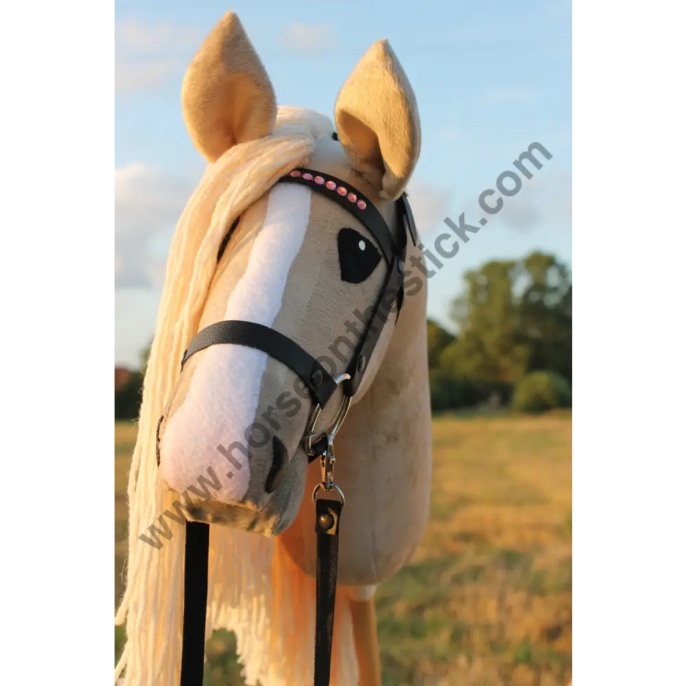 Hobby horse with bridle A3 Palomino MEDIEVAL Hobbyhorses: affordable