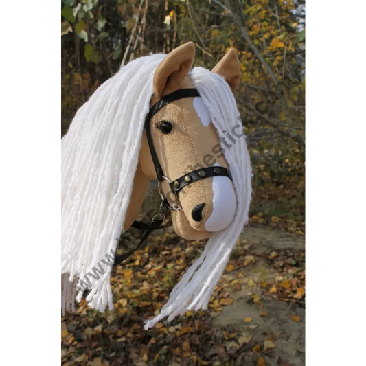 Hobby horse with bridle A3 Palomino PRINCESS v.2 Hobbyhorses: affordable