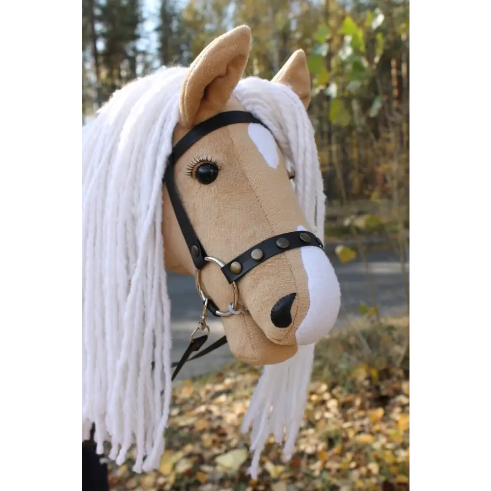 Hobby horse with bridle A3 Palomino PRINCESS v.2 Hobbyhorses: affordable