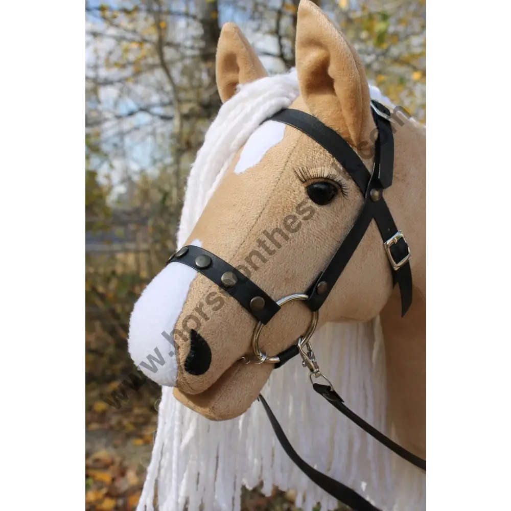 Hobby horse with bridle A3 Palomino PRINCESS v.2 Hobbyhorses: affordable
