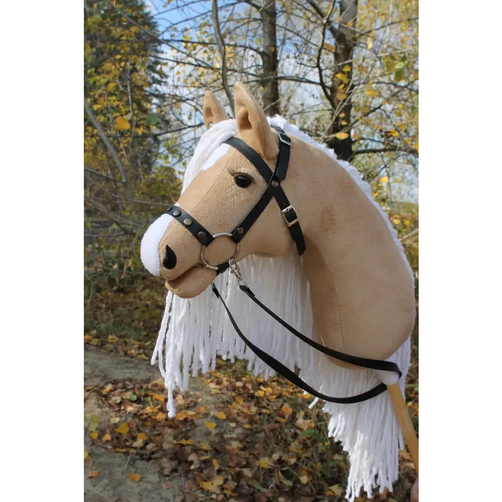 Hobby horse with bridle A3 Palomino PRINCESS v.2 Hobbyhorses: affordable