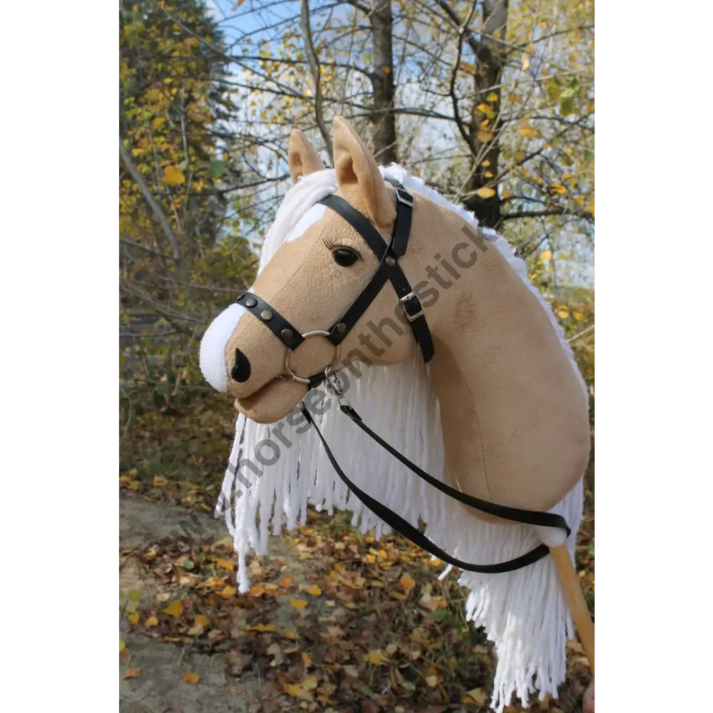 Hobby horse with bridle A3 Palomino PRINCESS v.2 Hobbyhorses: affordable