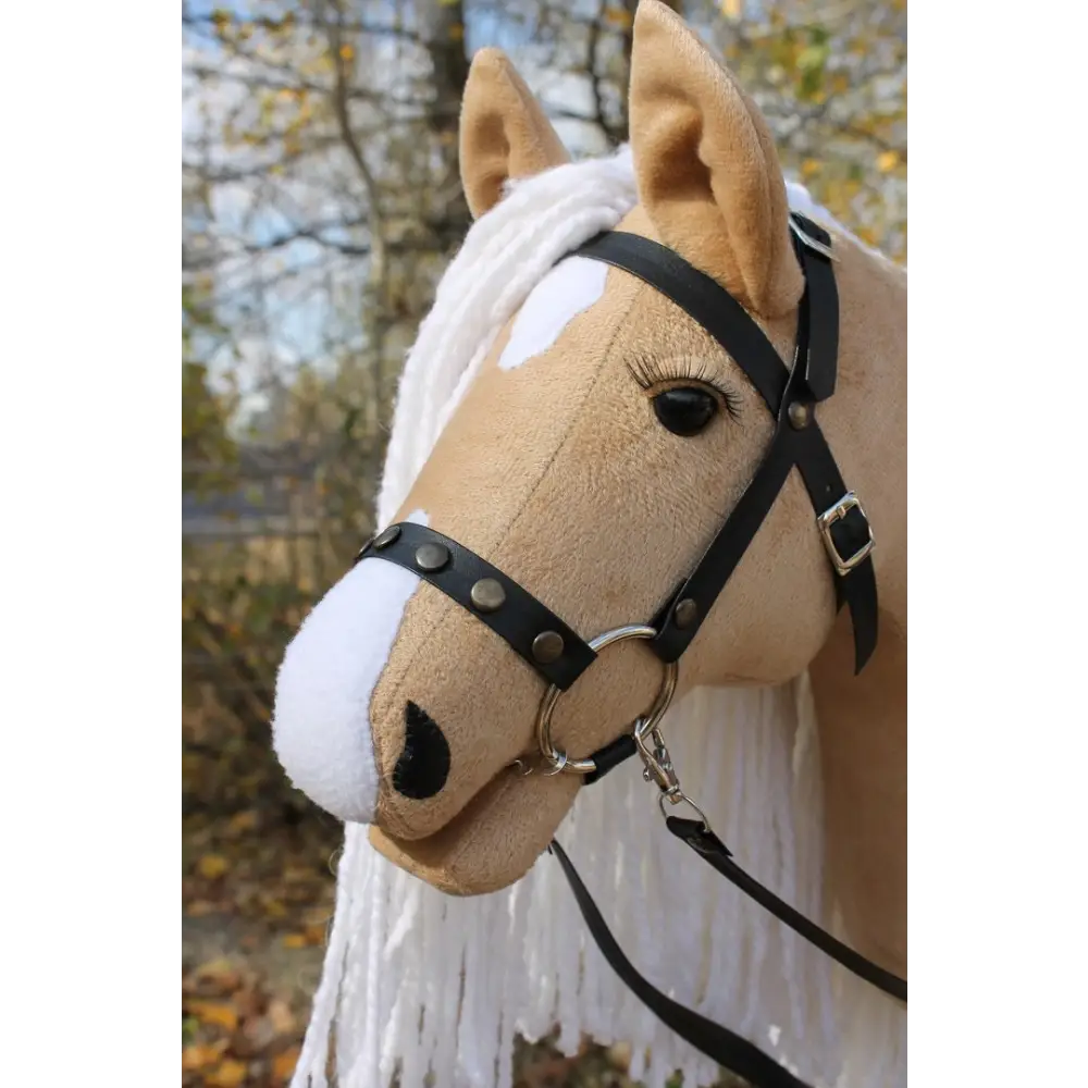 Hobby horse with bridle A3 Palomino PRINCESS v.2 Hobbyhorses: affordable