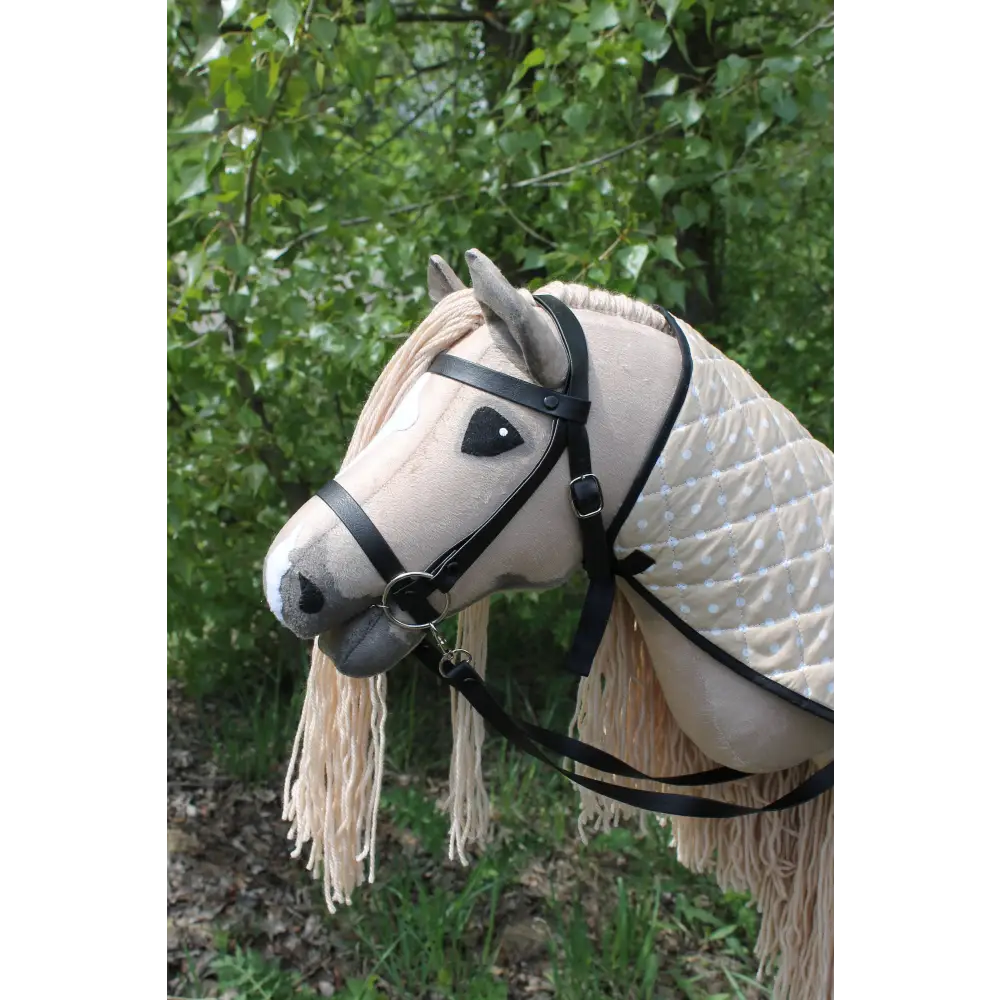 Hobby horse with bridle and reins A3 Rose Gray JAZZ Hobbyhorses: bestsellers