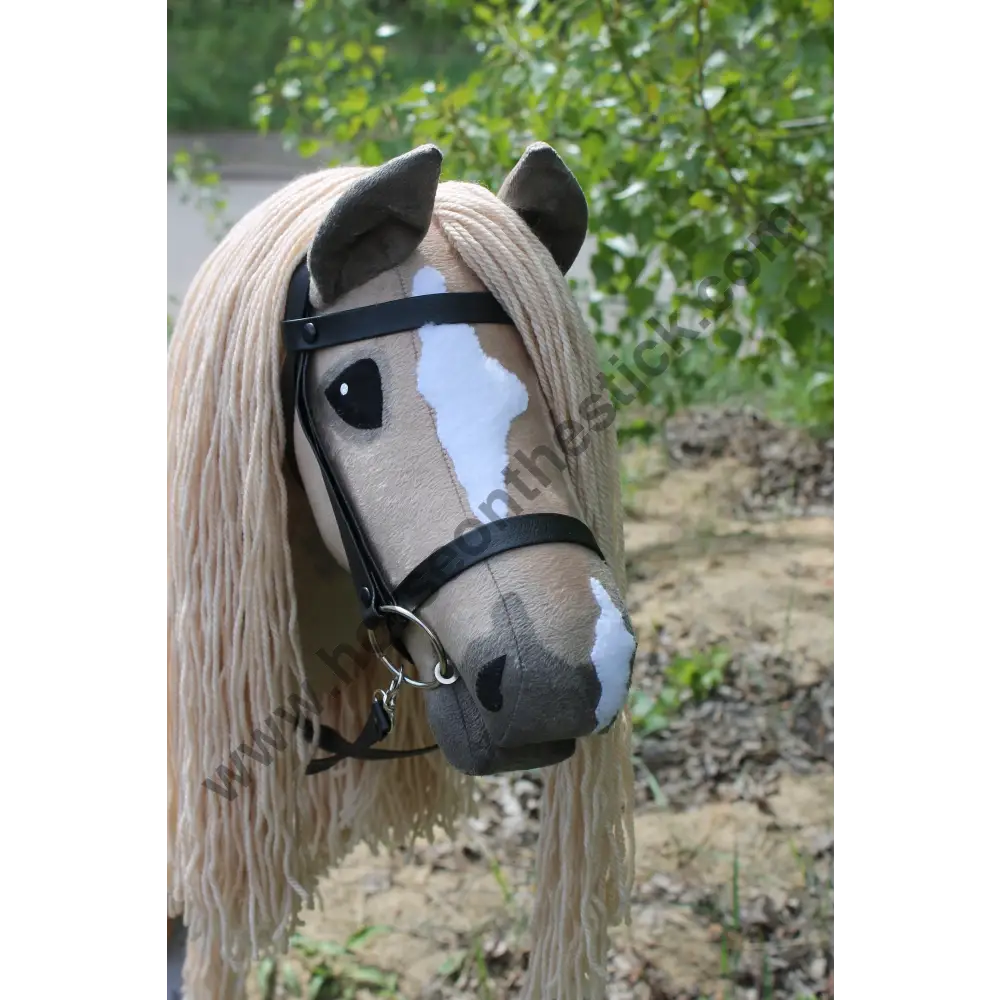 Hobby horse with bridle and reins A3 Rose Gray JAZZ Hobbyhorses: bestsellers