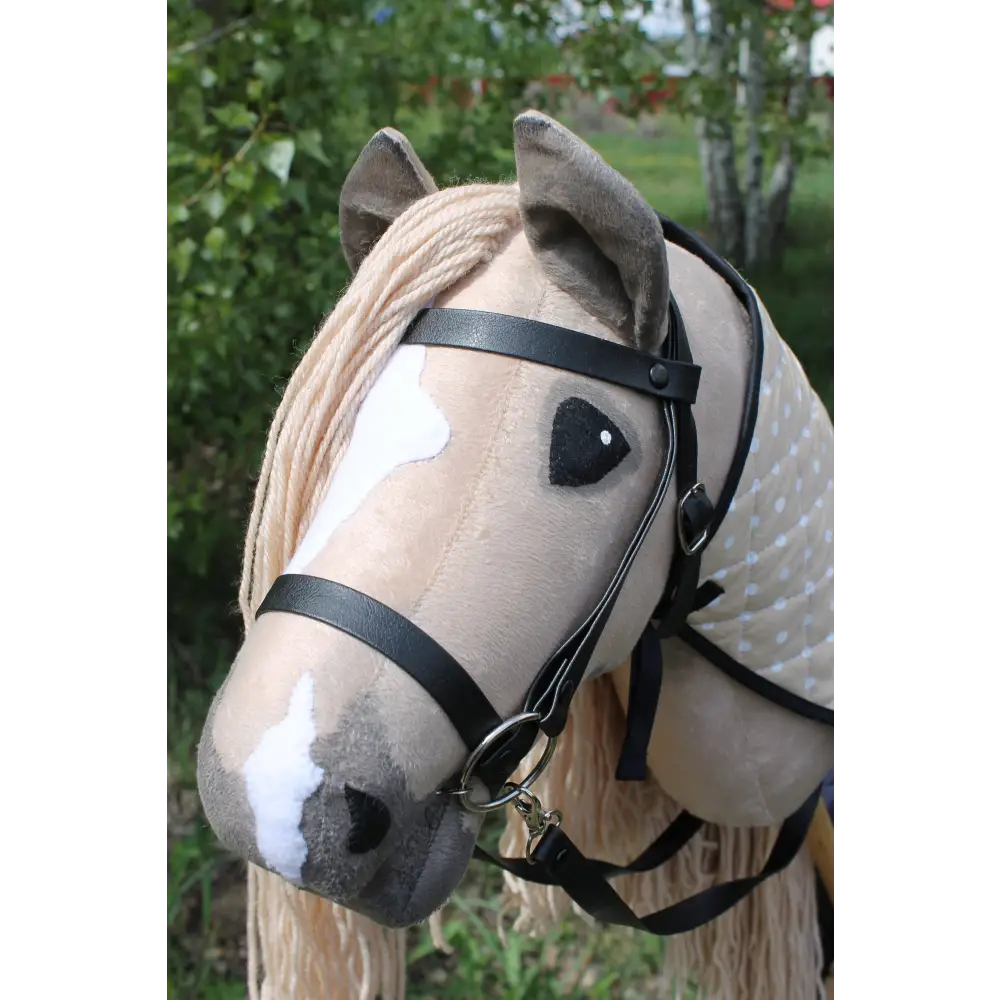 Hobby horse with bridle and reins A3 Rose Gray JAZZ Hobbyhorses: bestsellers