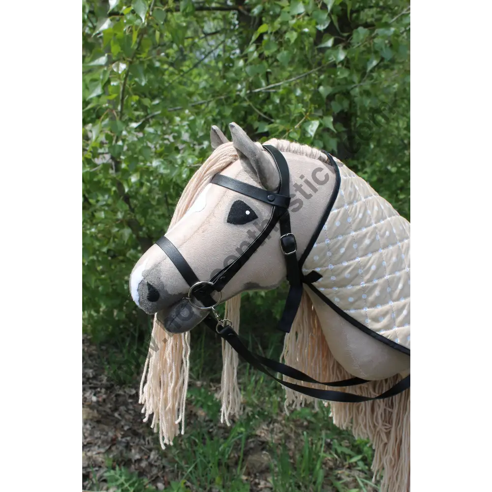Hobby horse with bridle and reins A3 Rose Gray JAZZ Hobbyhorses: bestsellers
