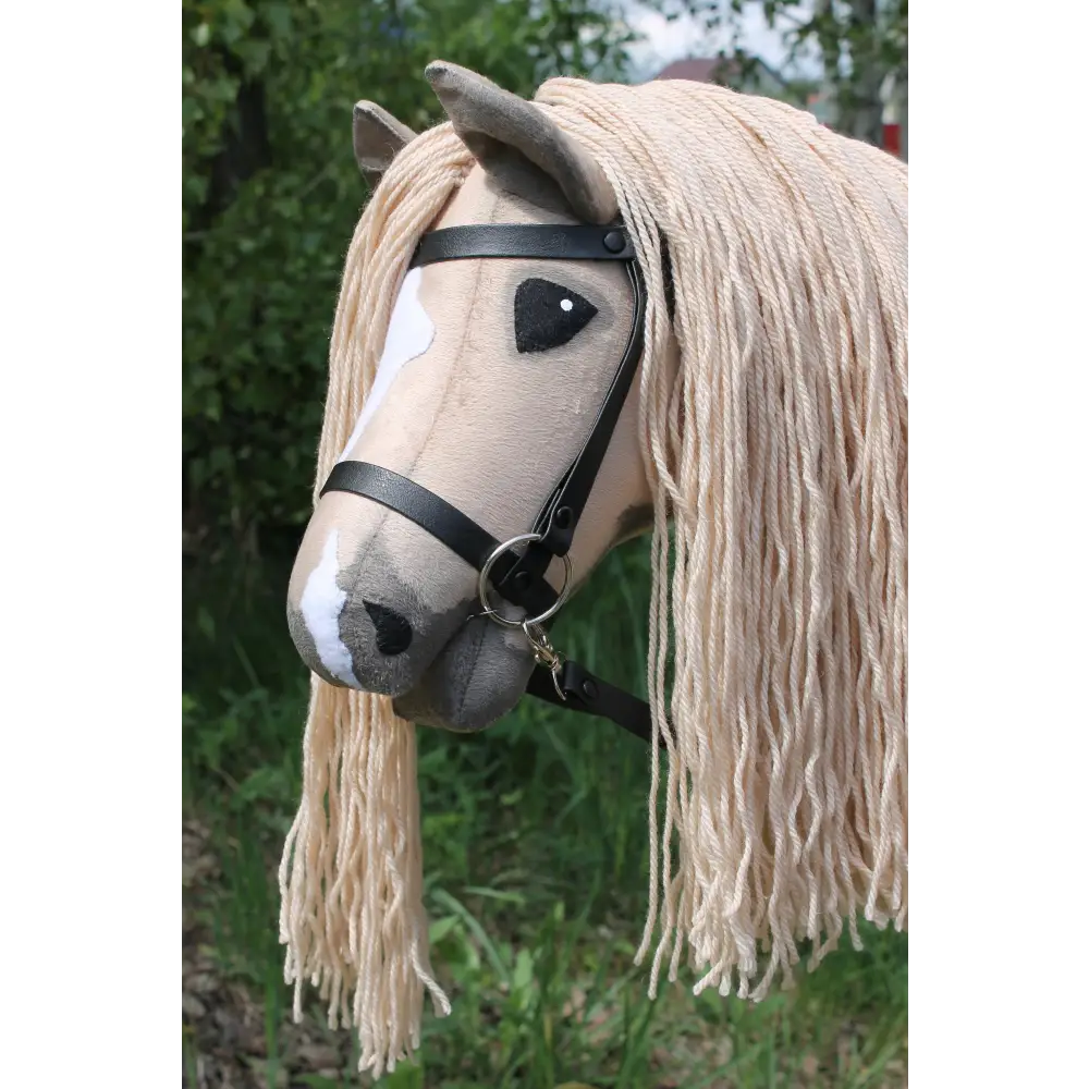 Hobby horse with bridle and reins A3 Rose Gray JAZZ Hobbyhorses: bestsellers