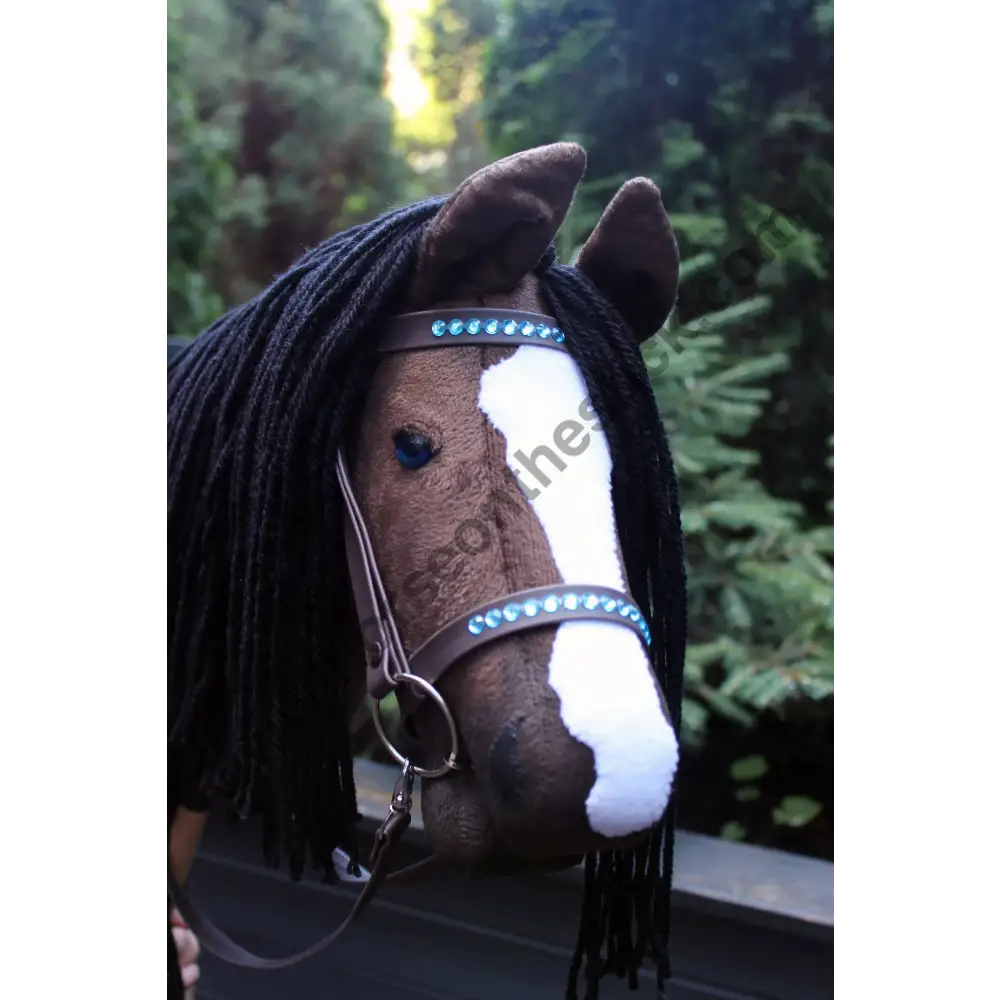 Hobbyhorse with bridle A3 Black HARDIE Hobbyhorses: main group