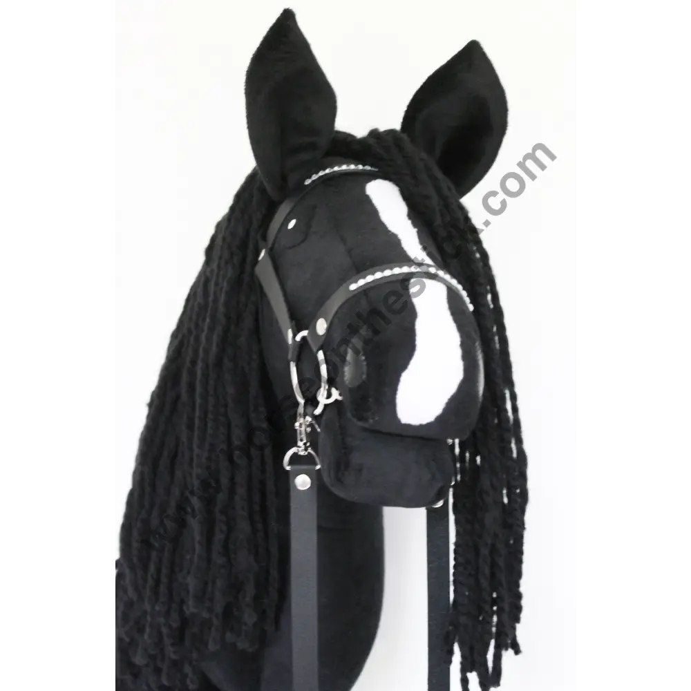 Hobbyhorse with bridle A3 Blacky Hobbyhorses: affordable