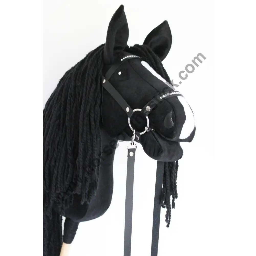 Hobbyhorse with bridle A3 Blacky Hobbyhorses: affordable