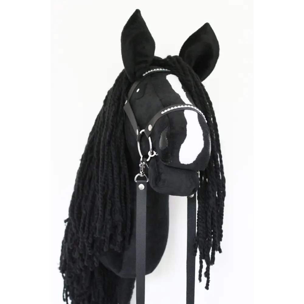 Hobbyhorse with bridle A3 Blacky Hobbyhorses: affordable