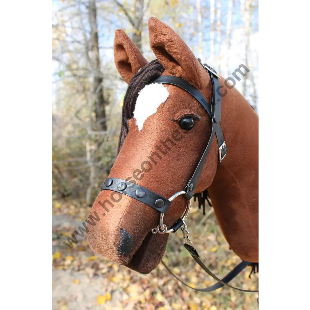 Hobbyhorse with bridle A3 Chestnut Enigma v. 2 Hobbyhorses: main group