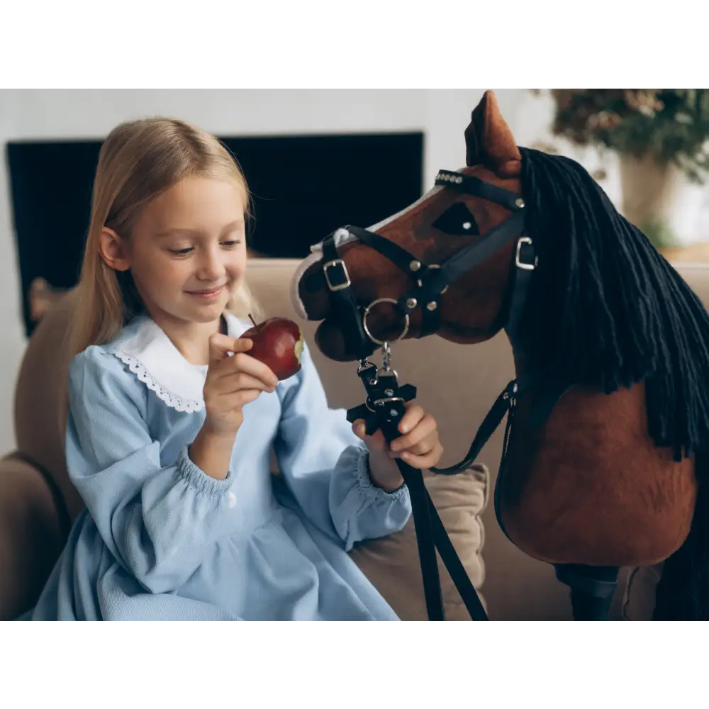 Hobbyhorse with bridle A3 Chestnut ENIGMA v. 3 Hobbyhorses: bestsellers