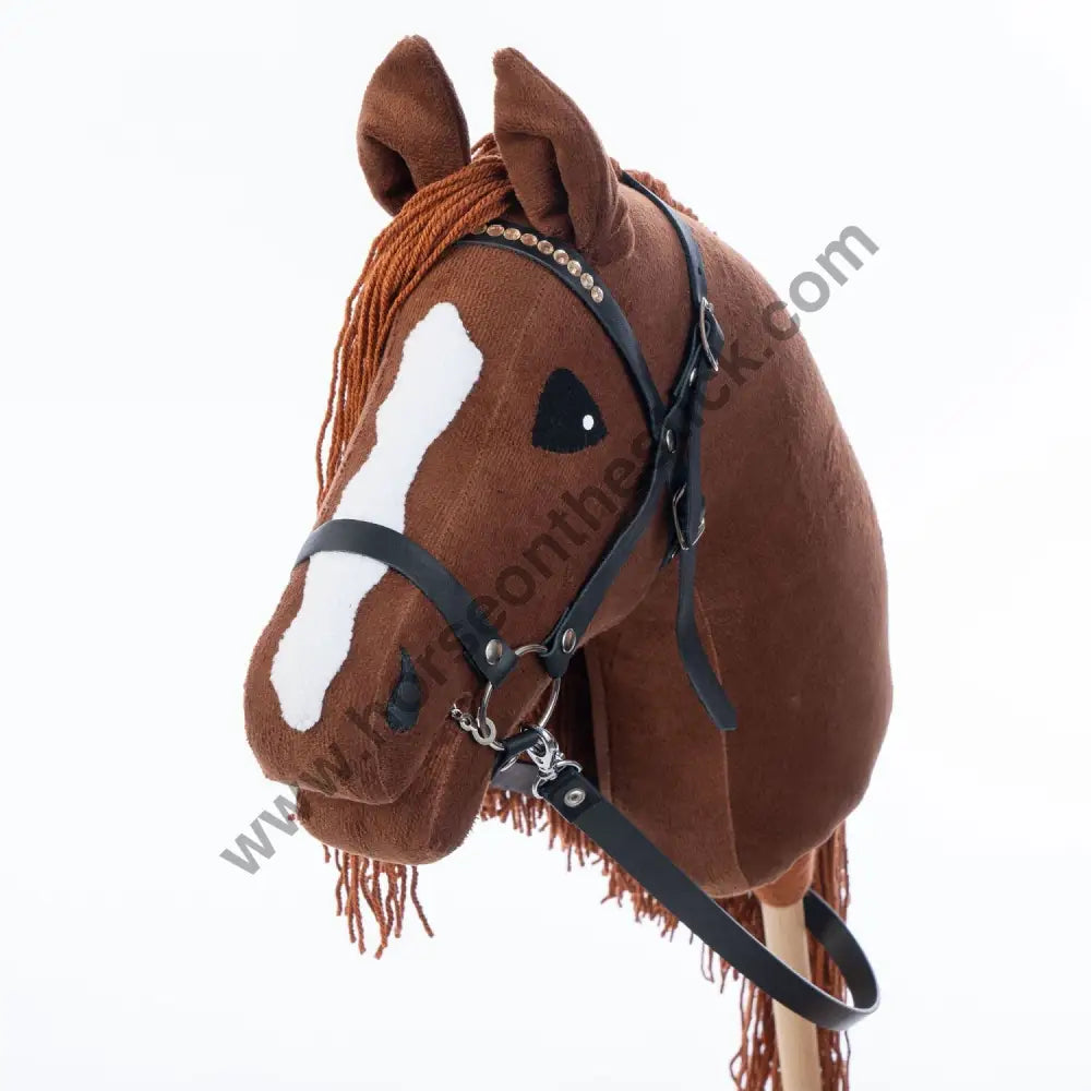 Hobbyhorse with bridle A3 Chestnut FIERY Hobbyhorses: main group